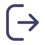 Log Out SVG Icon